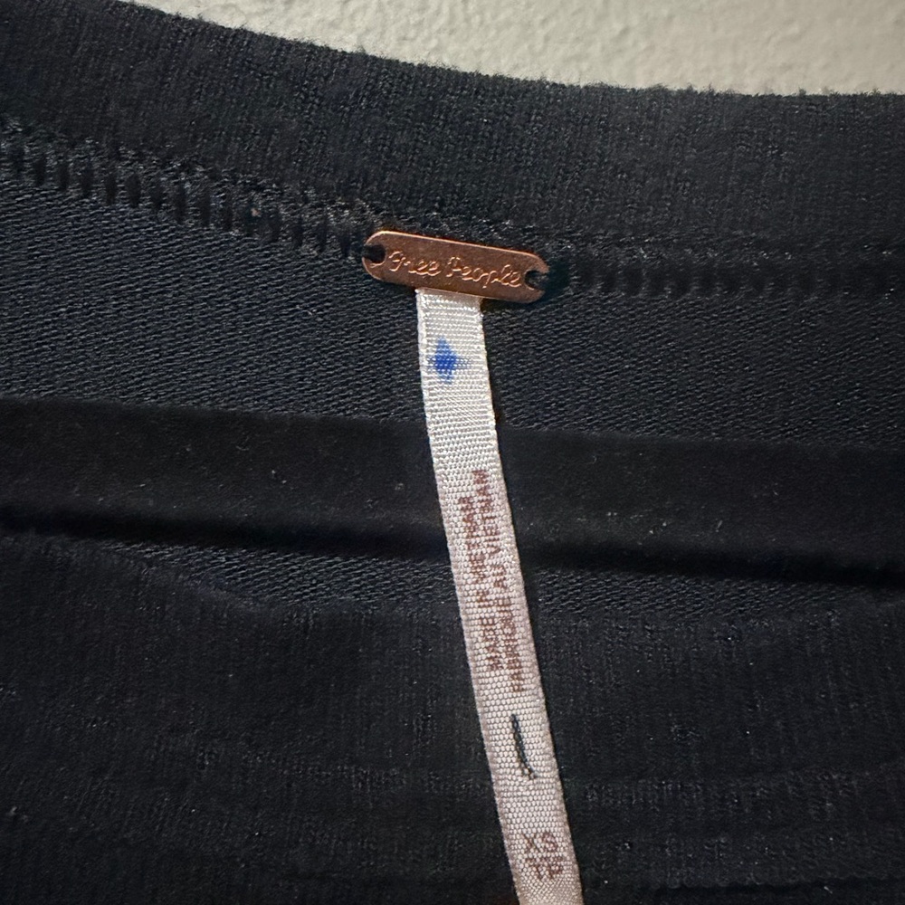 Free People Black Top